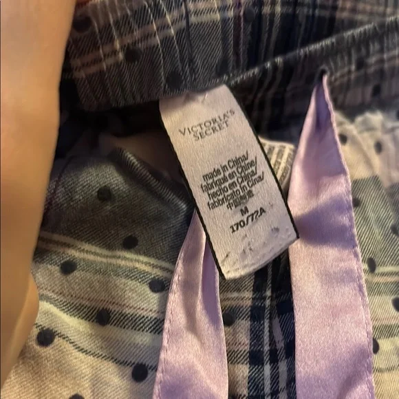 Victoria’s Secret Plaid Polka Dot PJ Pants - Picture 5 of 5